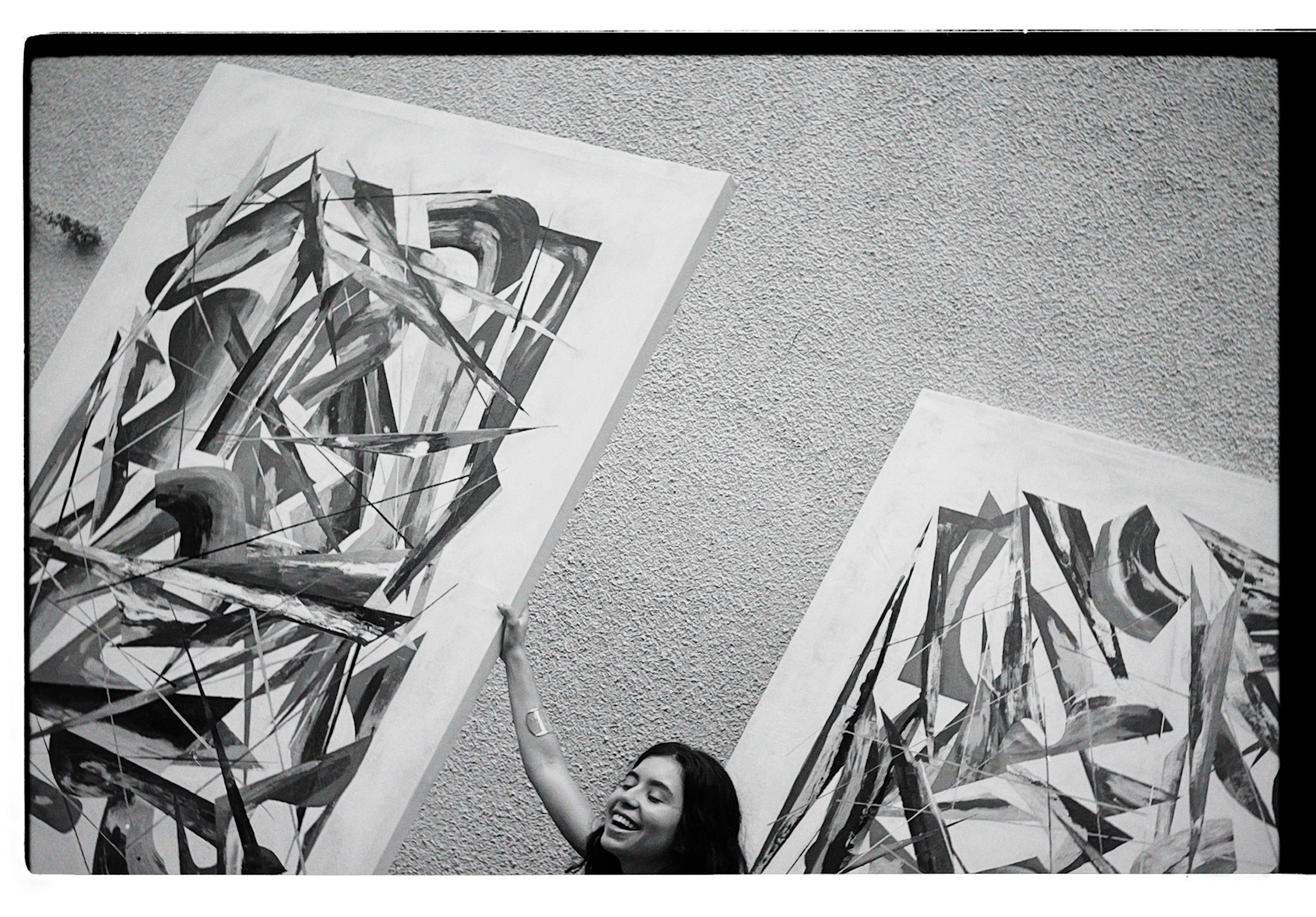 Abstract artwork by Annie Rios