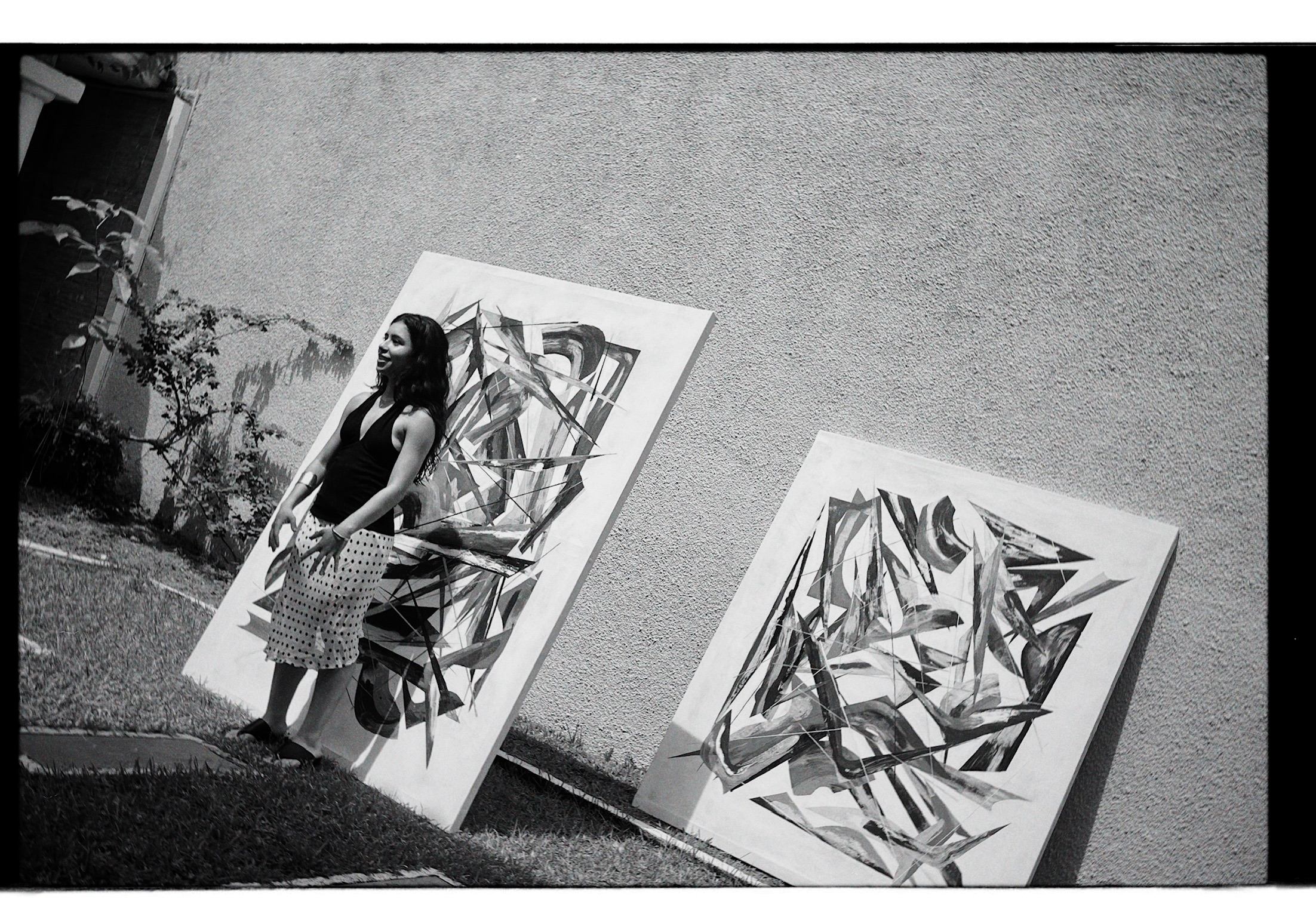 Abstract artwork by Annie Rios