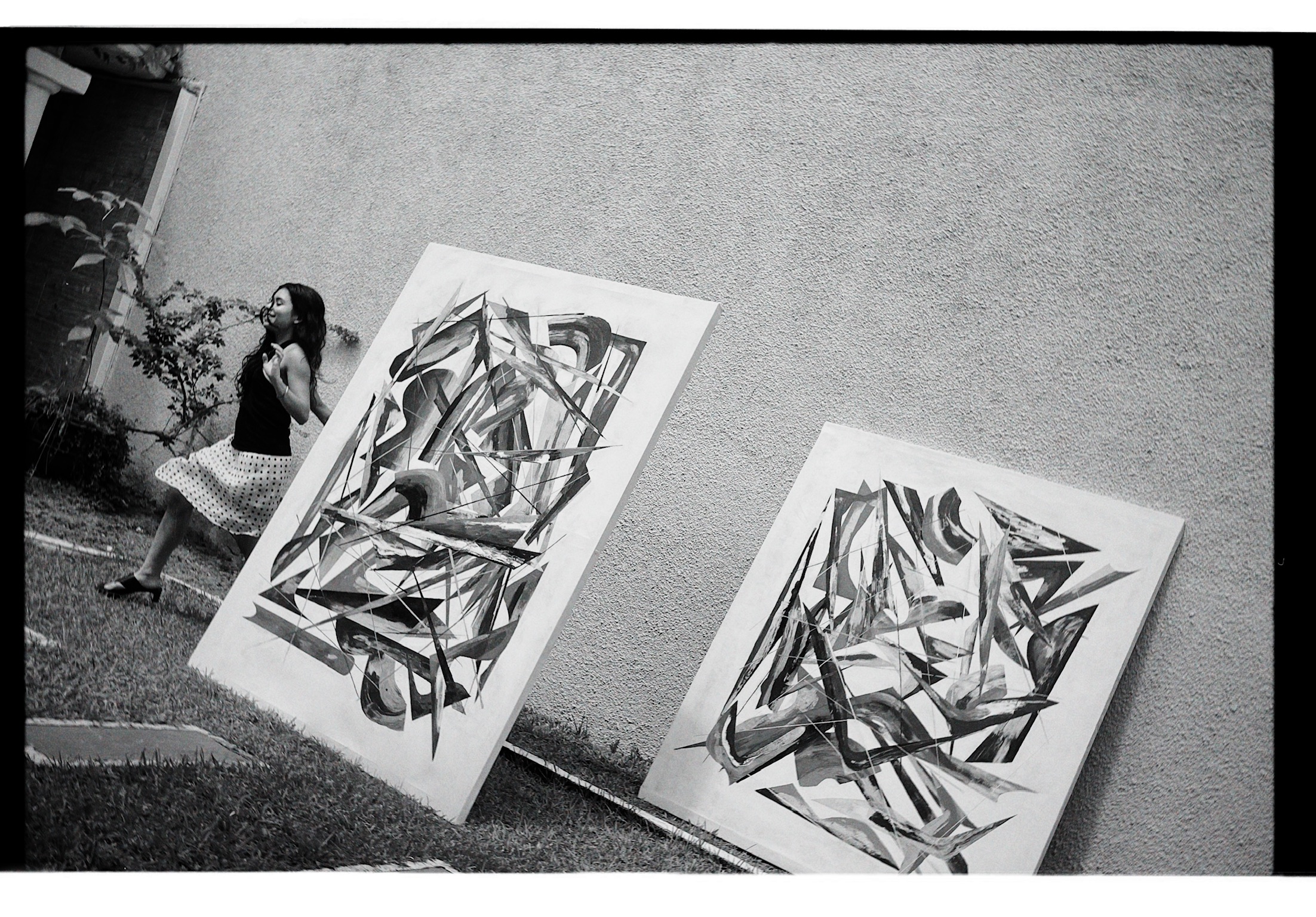 Abstract artwork by Annie Rios