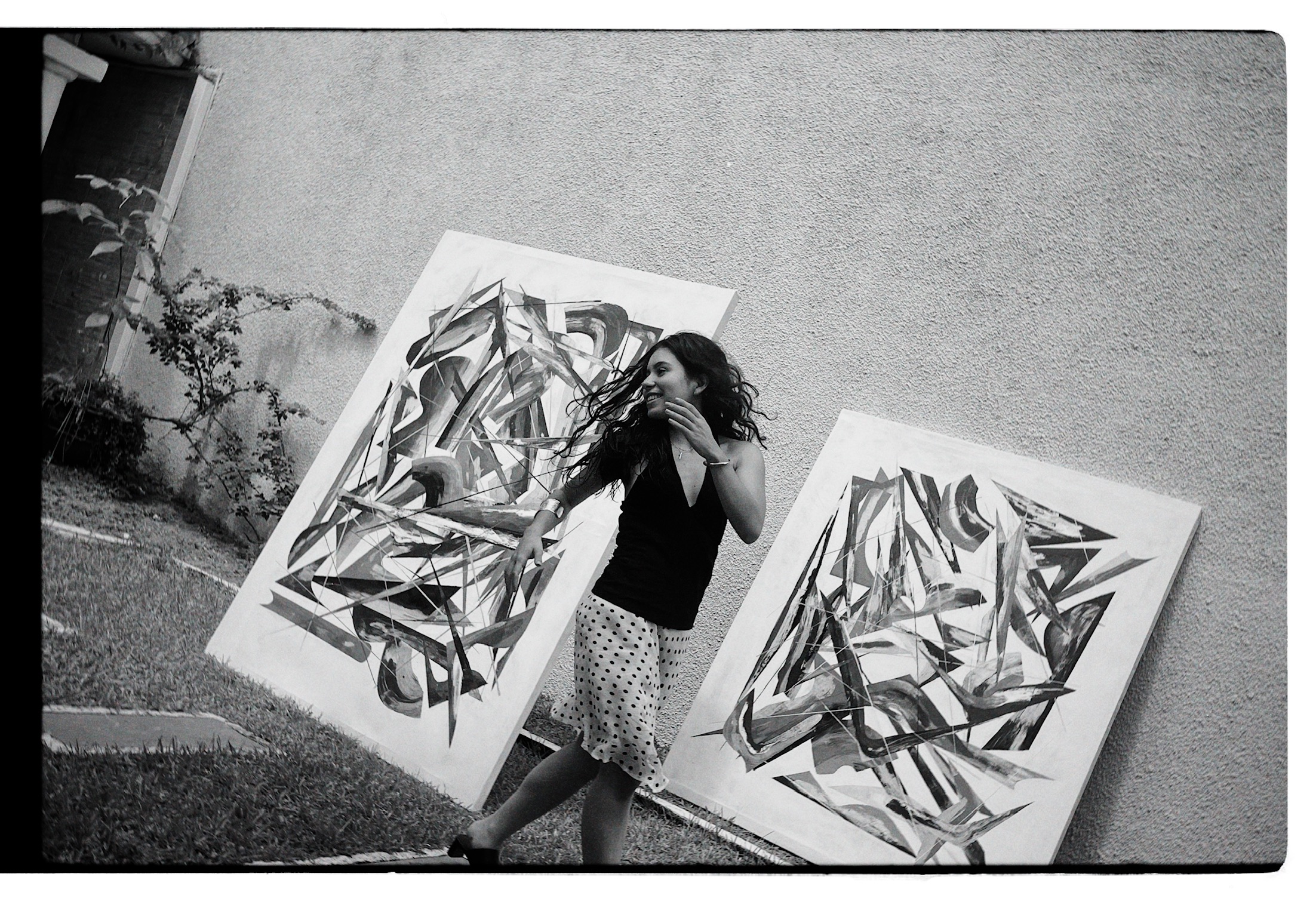 Abstract artwork by Annie Rios