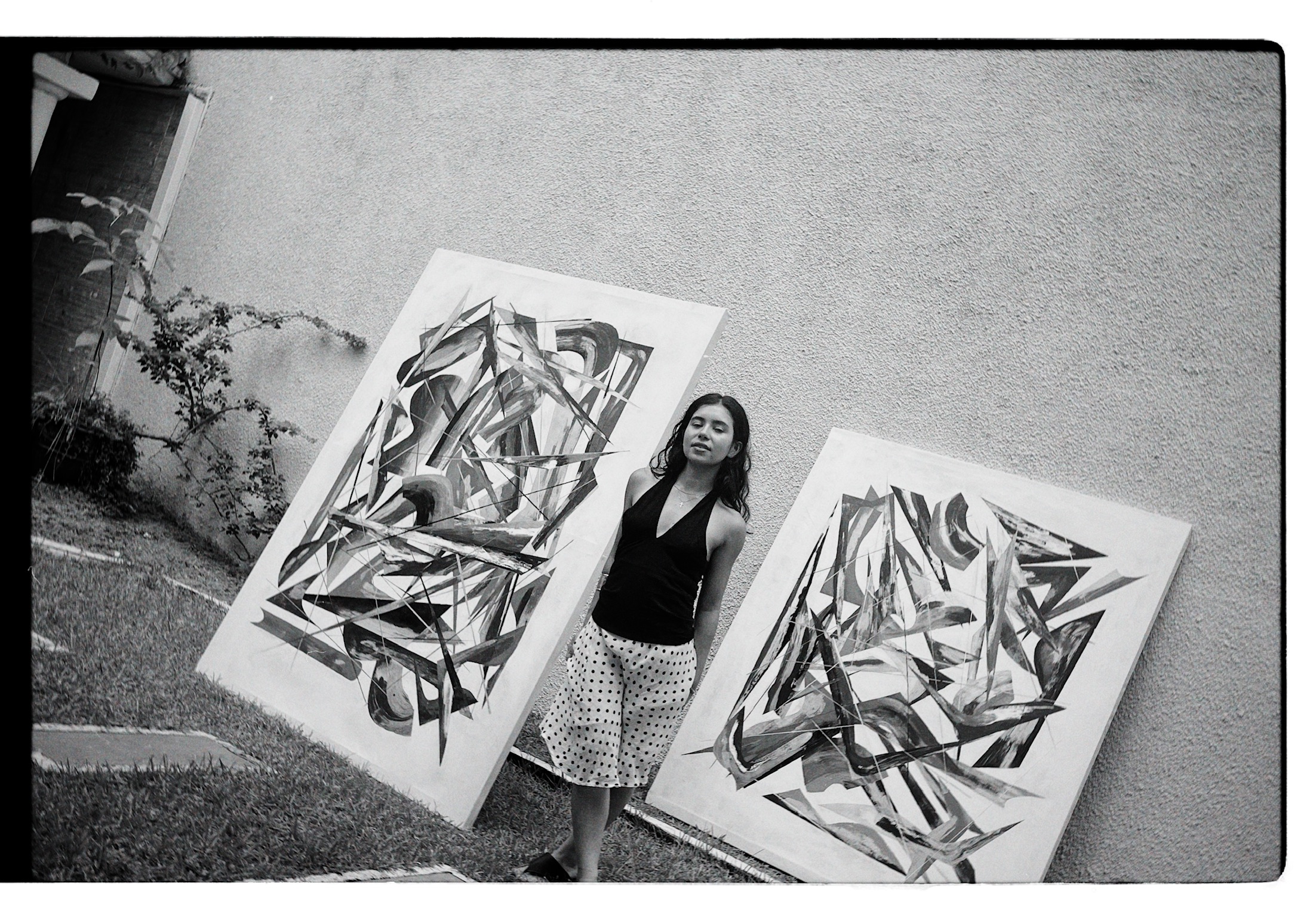 Abstract artwork by Annie Rios