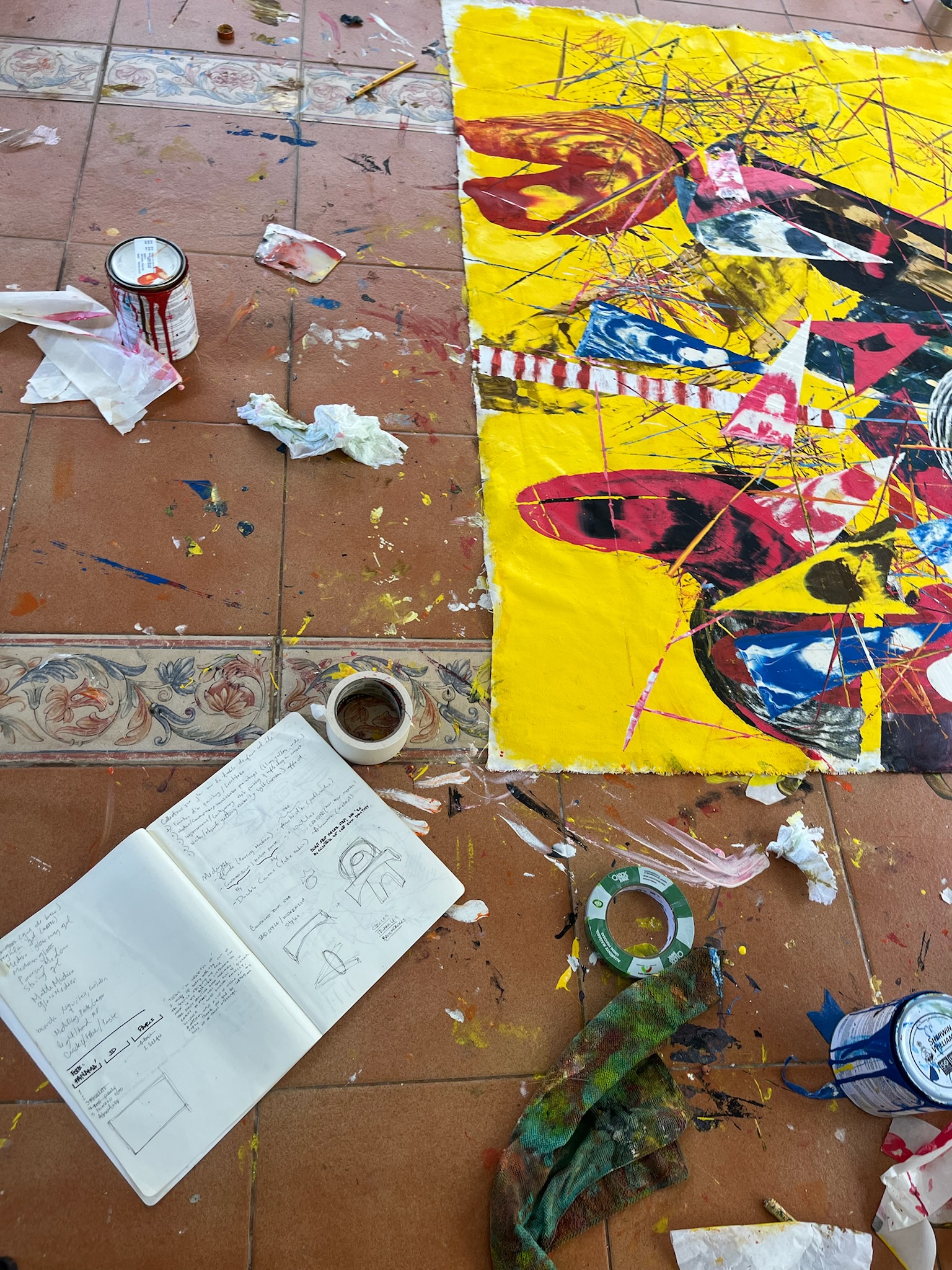 Translucent layers building a dreamy composition