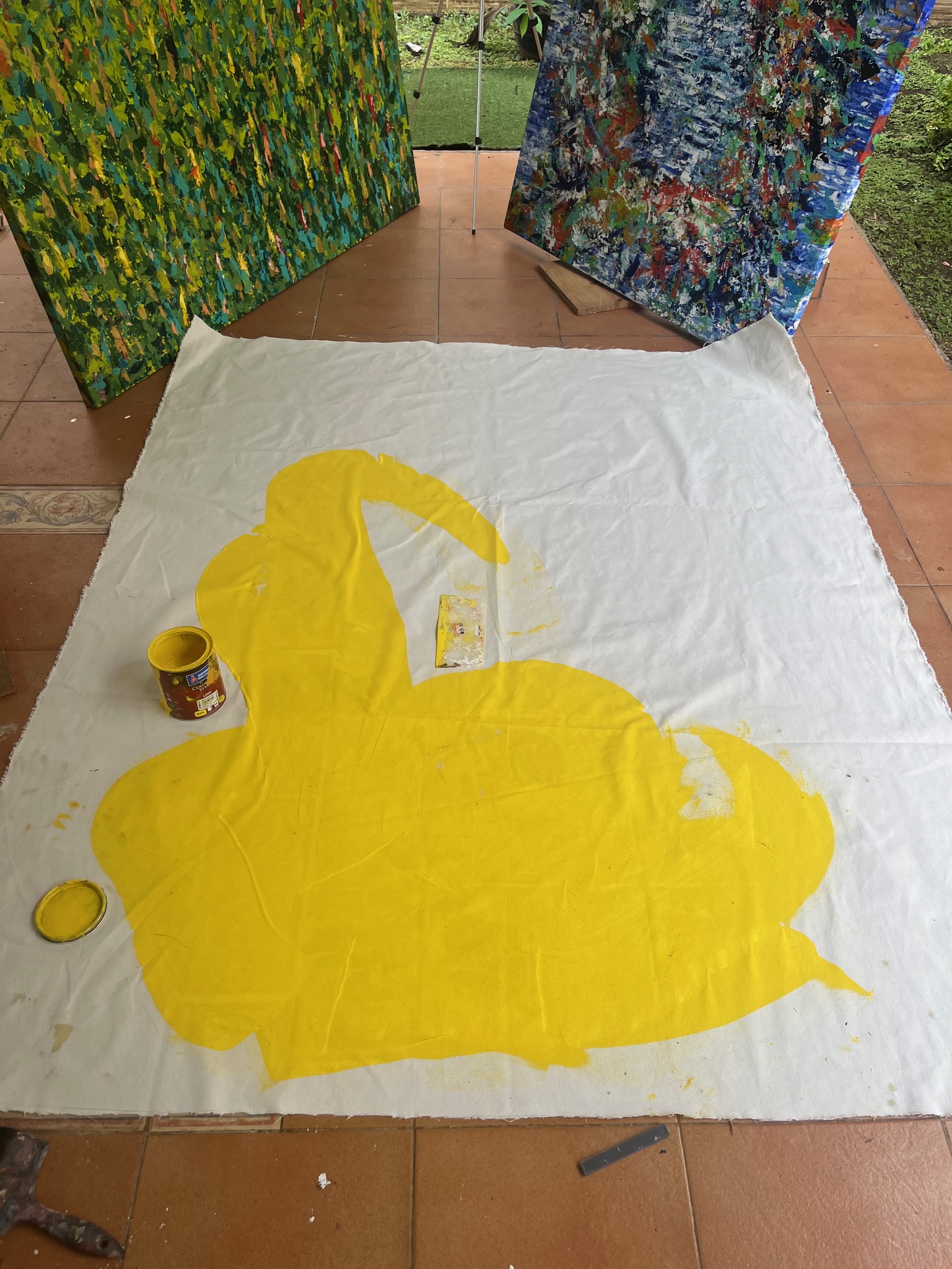 Vibrant interplay of light and shadow